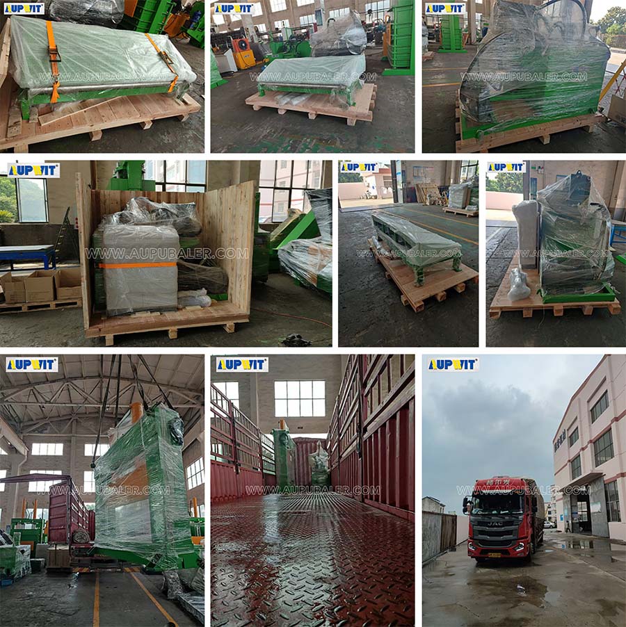 What materials can a double shaft shredder process