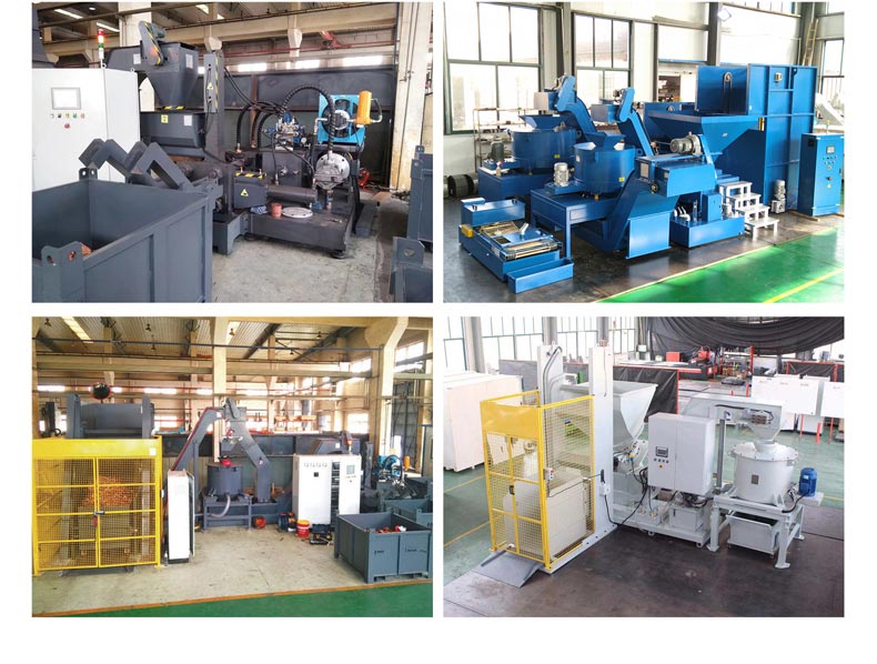 What causes uneven strap cutting on the Y85 metal briquetting machine