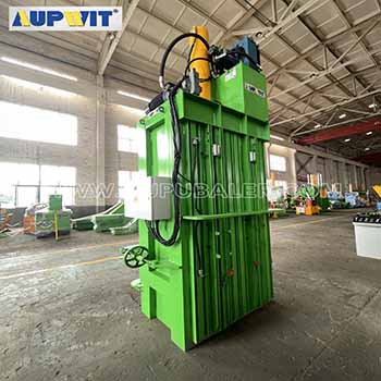 How to test the sensitivity of the emergency stop device of the tire baler