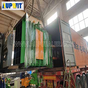 How to improve the efficiency of a vertical tire baler