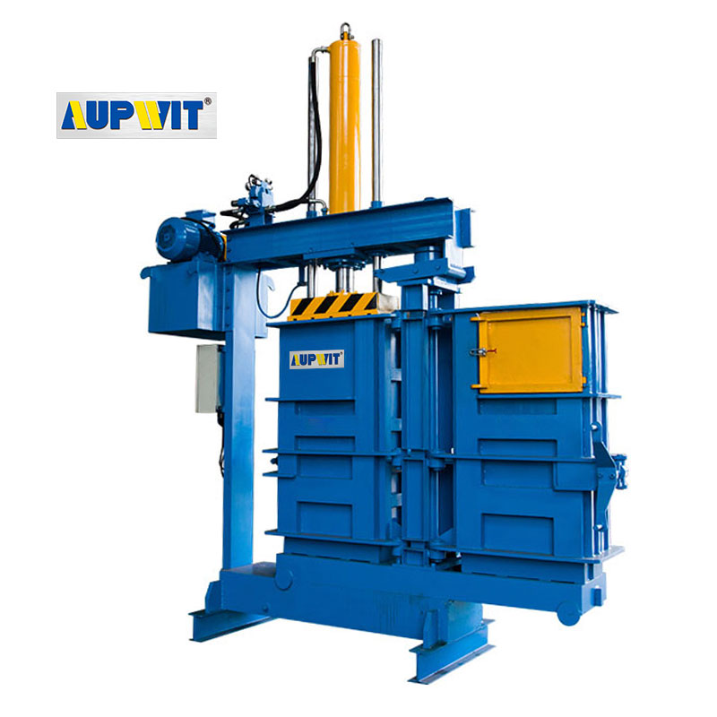 How to improve the baling efficiency of a vertical used clothes baler
