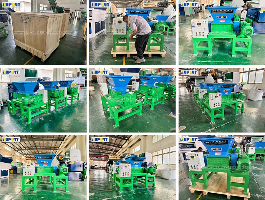 Double Shaft Shredder Machine Operating Environment