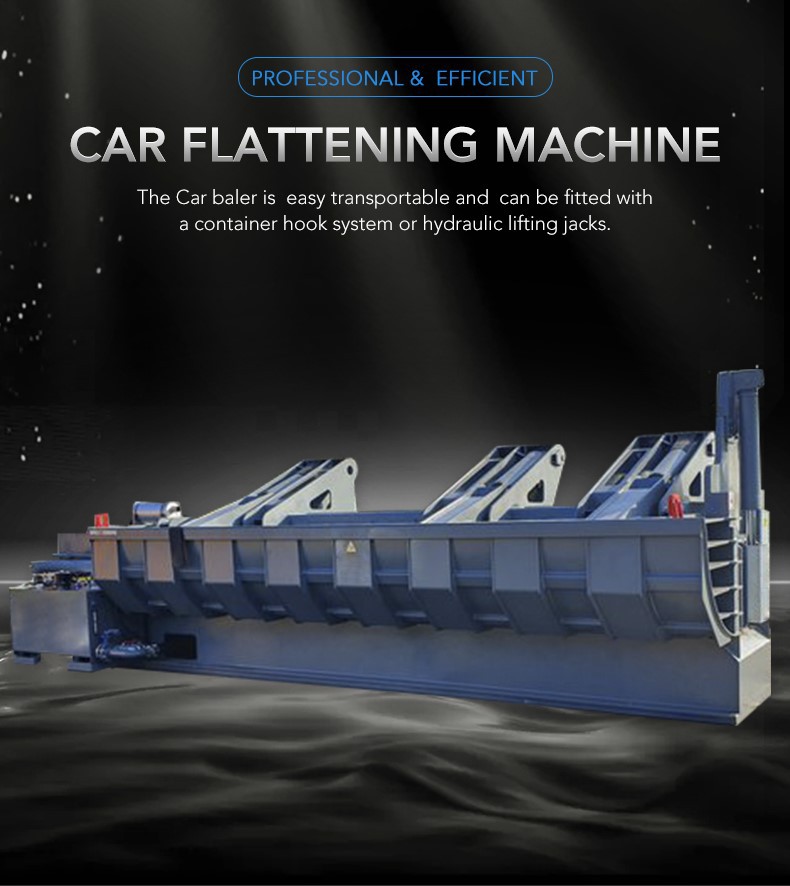 car flattening machine