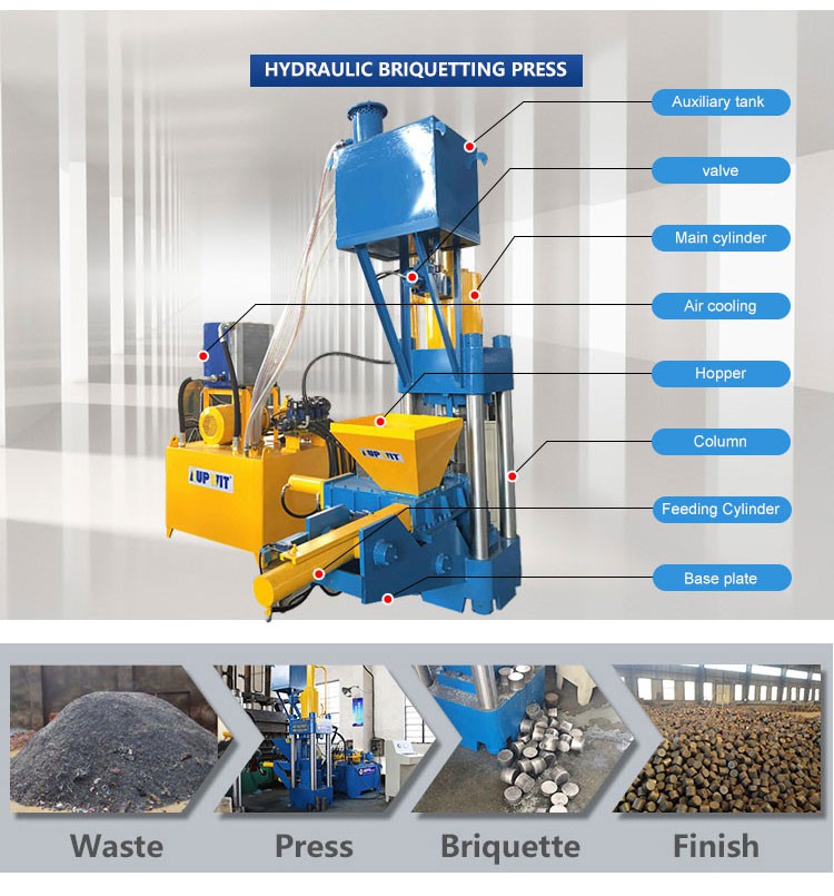 Vertical Briquetting Machine