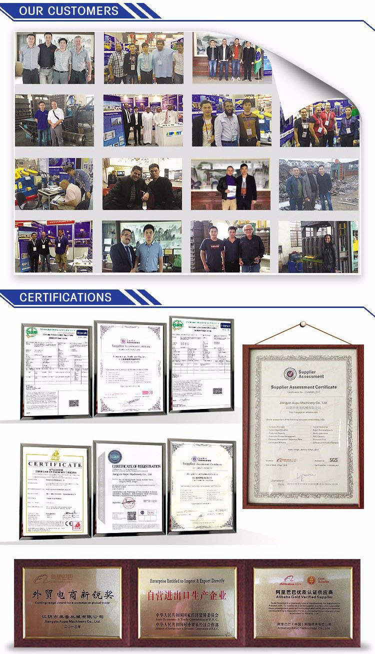 Certificate and customers 