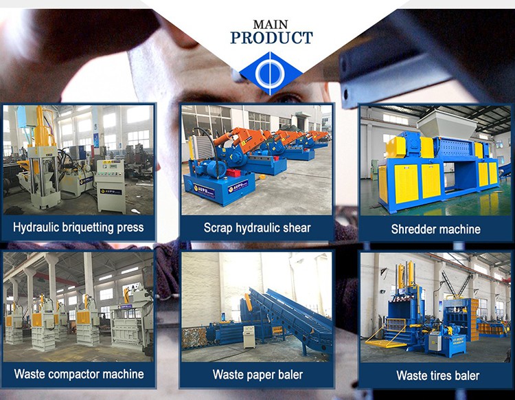 Press Shearing Machine  Baler Shredder