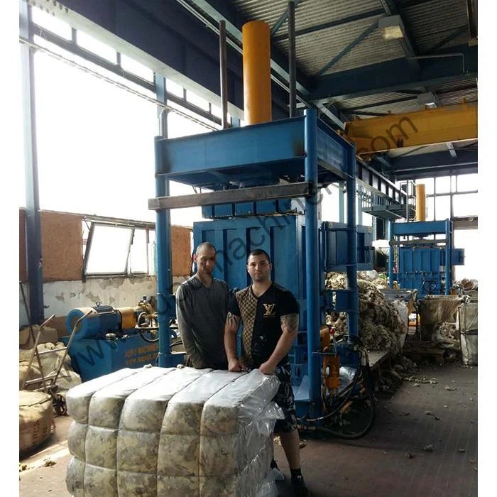Manual Operation Waste Wool Baling Press Professional Manufacture High Efficiency Manual Operation Waste Wool Baling Press Professional Manufacture High Efficiency